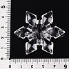Transparent Acrylic Connector Charms TACR-T028-04B-4