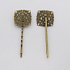 Vintage Iron Hair Bobby Pin Findings IFIN-J039-19AB-NF-1
