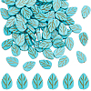 SUNNYCLUE 5 Strands Autumn Theme Synthetic Turquoise Beads Strands TURQ-SC0001-23-1