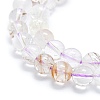 Natural Rutilated Quartz Beads Strands G-K245-A04-04-3