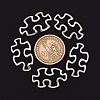 Tibetan Style Alloy Linking Rings TIBE-3558-AS-FF-3