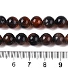 Dyed Natural White Jade Beads Strands G-T138-8mm-210-14-5