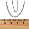 Brass Double Layer Necklaces NJEW-D302-53P-5