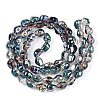 Electroplate Glass Beads Strands EGLA-T021-09J-2