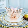 European Style Hollow Butterfly Wedding Dress Paper Candy Gift Packaging Boxes LS-PW-WG3C104-05-1