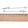 304 Stainless Steel Box Chain Extenders SA-CBABC0F-03P-3