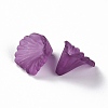 Frosted Acrylic Bead Caps MACR-S371-10A-743-3