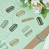 9Pcs 3 Colors Alloy Buckles for Swimwear FIND-BC0014-48B-4