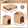 Kraft Paper Folding Paper Pet Gift Packing Tote Boxes CON-WH0089-238B-2