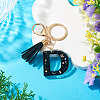 1Pc Resin Letter Keychains KEYC-TADJ0001-09D-4