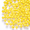 8/0 Baking Paint Glass Round Seed Beads SEED-S036-01B-05-1
