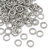 Tarnish Resistant 304 Stainless Steel Open Jump Rings X-STAS-E067-09-8mm-2