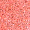 6/0 Inside Colours Transparent Glass Seed Beads X1-SEED-T007-07H-2