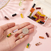 36Pcs 9 Colors Natural Agate Beads Sets G-TA0002-75-6