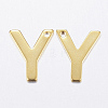 304 Stainless Steel Charms X-STAS-P141-Y-2