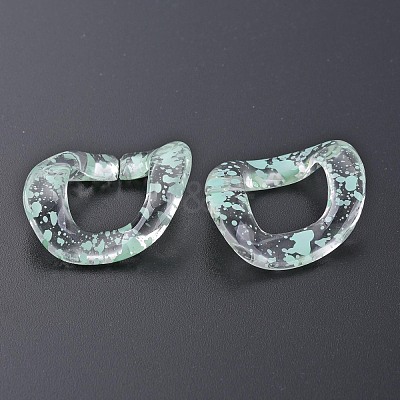 Transparent Acrylic Linking Rings OACR-N009-015A-B04-1