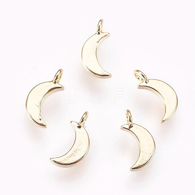 Brass Charms X-KK-P157-49G-NF-1