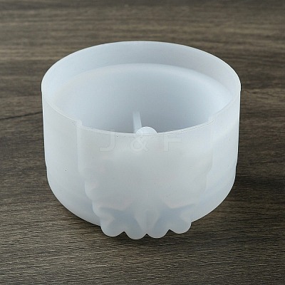 Christmas Theme DIY Silicone Candle Holders Molds LS-SIMO-G005-02A-1