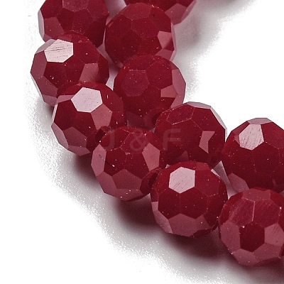 Opaque Glass Beads Stands LS-EGLA-A035-P6mm-D16-1