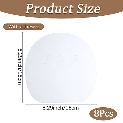 Plastic Table Tennis Racket Protective Film AJEW-WH20018-311A-1