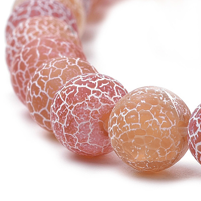 Natural Weathered Agate Beads Strands G-S259-05F-6mm-1