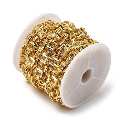 Brass Square Link Chains CHC-H114-02G-02-1