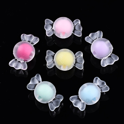 Transparent Acrylic Beads TACR-N011-002A-02-1
