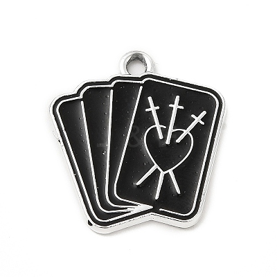 Alloy Enamel Pendants ENAM-I053-D03-1
