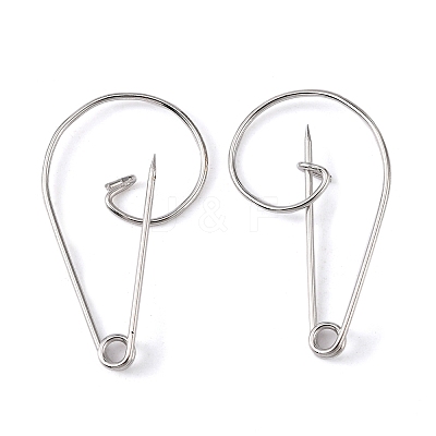 Iron Brooch Findings X-IFIN-K028-01P-1