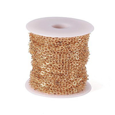 Brass Cable Chains CHC-S003-08G-1