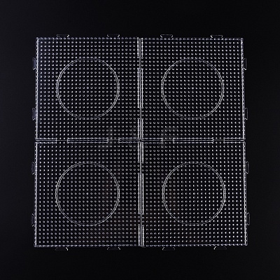 ABC Plastic Pegboards used for 5x5mm DIY Fuse Beads DIY-X0293-99-1