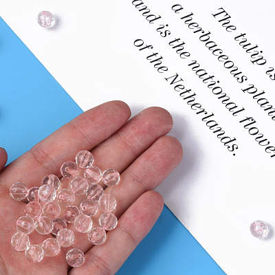 Transparent Acrylic Beads MACR-S373-133-T04-1
