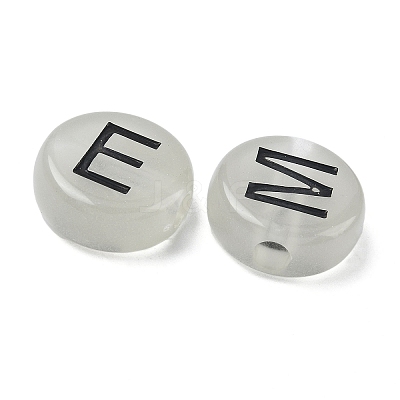 Opaque Acrylic European Beads MACR-K365-05-1