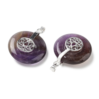 Natural Amethyst Pendants GG-CBAF4FB-02S-B03-1
