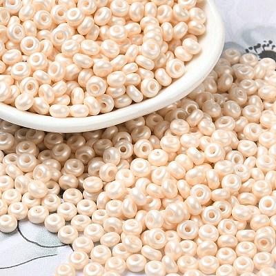 Baking Paint Luster Glass Seed Beads X1-SEED-B001-04A-02-1