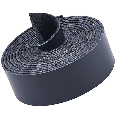 2M Flat AB Grade Cowhide Leather Cord AJEW-WH0479-73A-02-1