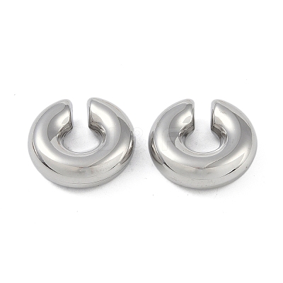 Non-Tarnish 304 Stainless Steel Cuff Earrings EJEW-K278-01B-P-1