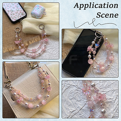 DIY Glass & Acrylic Beads Findings Kits DIY-PA0001-38-1