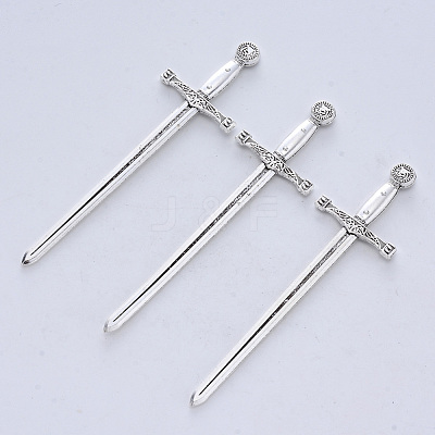 Tibetan Style Alloy Cabochons TIBE-R316-141AS-RS-1