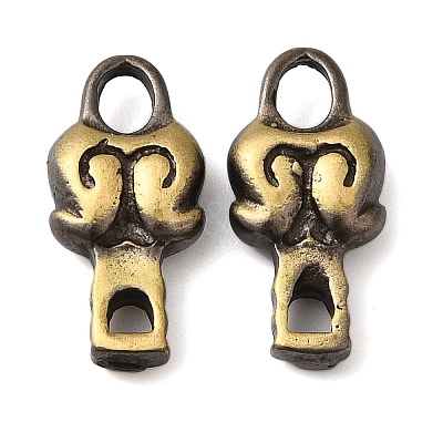 Rack Plating Brass Pendants KK-P276-19BAB-1