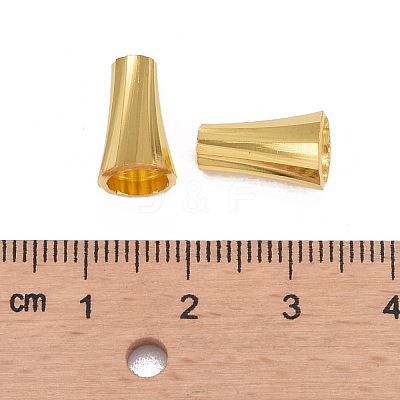 Golden Brass Bead Cone Caps X-KK-E362-G-1