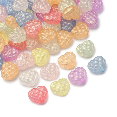 Luminous Transparent Acrylic Beads LACR-S001-14E-1