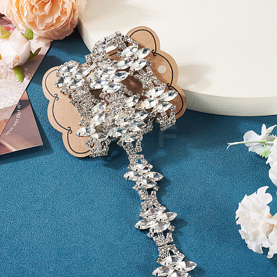 1 Yard Iron Rhinestone Strass Chains FIND-PJ0001-44A-1
