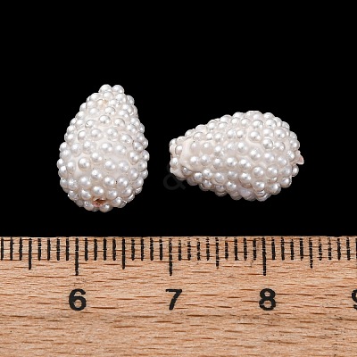 Handmade Polymer Clay Beads KK-F894-17-1