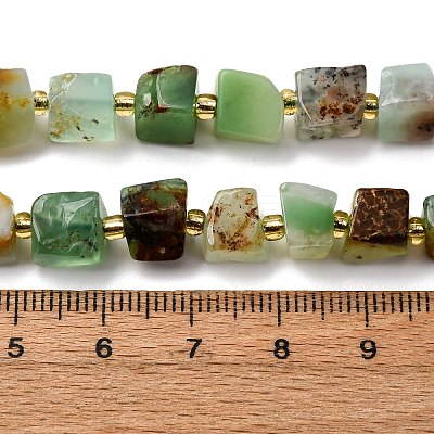 Natural Serpentine Beads Strands G-G053-B21-01-1