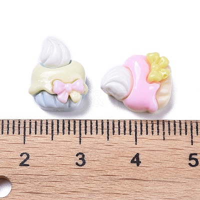 Opaque Cute Resin Decoden Cabochons X-RESI-B024-01H-1