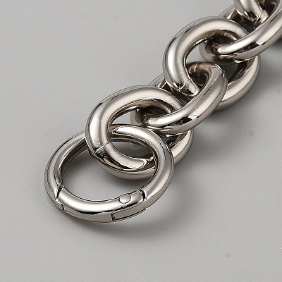 Alloy Cable Chain Bag Extension Chains FIND-WH0817-167P-1
