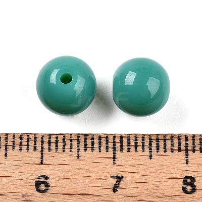 Opaque Solid Color Glass Beads X1-GLAA-N007-8mm-A09-1