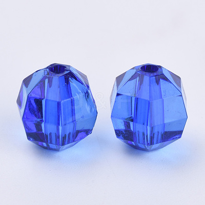 Transparent Acrylic Beads TACR-Q256-6mm-V44-1