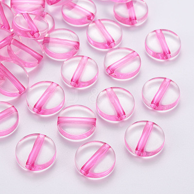 Transparent Acrylic Beads TACR-S154-09A-82-1
